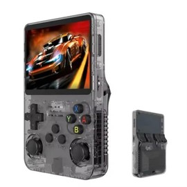 Handheld Game Console,3.5-Inch IPS Screen Retro Gaming Console,15000 Classic Games, 3500mAh,20＋Mainstream Emulator,Built-in 64GB TF Card, Support HDMI and TV Output, Classic Game Play (Black)