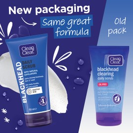 Clean and Clear Blackhead Clearing Daily Scrub, 150ml