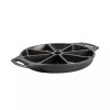 Lodge 8 Inch Cast Iron Wedge Baking Pan Seasoned Heirloom