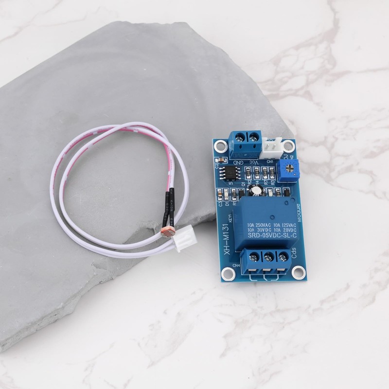 YINETTECH 2pcs 5V XH-M131 Light Sensitive Resistance Module Light Control