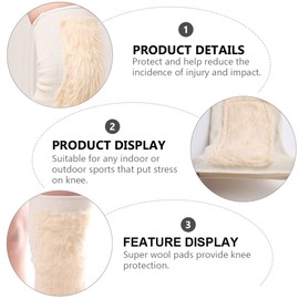 Healvian 2pcs Adult Knee Protector Sleeve Breathable Exercise Knee Brace for Warmth and Compression Support Sports and Workouts Unisex Design for Joint