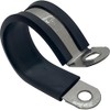 Lumonic 40 mm Pipe Clamps with Rubber Insert Stainless Steel
