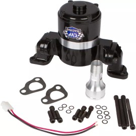 CVF Racing Black Big Block Ford 429 460 Electric Water Pump High Volume Flow BBF