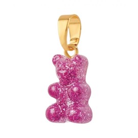 Crystal Haze Nostalgia Bear with Classic Connector Gold Magenta ONE SIZE / Crystal Haze Nostalgia Bear with Classic Connector Gold Magenta 크리스탈 헤이즈 노스텔지아 베어 클래식 커넥터 골드 마젠타 ONE SIZE