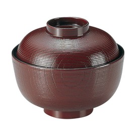 Fukui Craft 32015630 Sensuji Zelkova Soup Bowl Tamari 4 Size