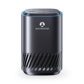 OMMC AI Smart Speaker with ChatGPT & Alexa, Dual AI Assistants, Tarot Reading, Language Learning, Smart Home Control, Privacy Protection