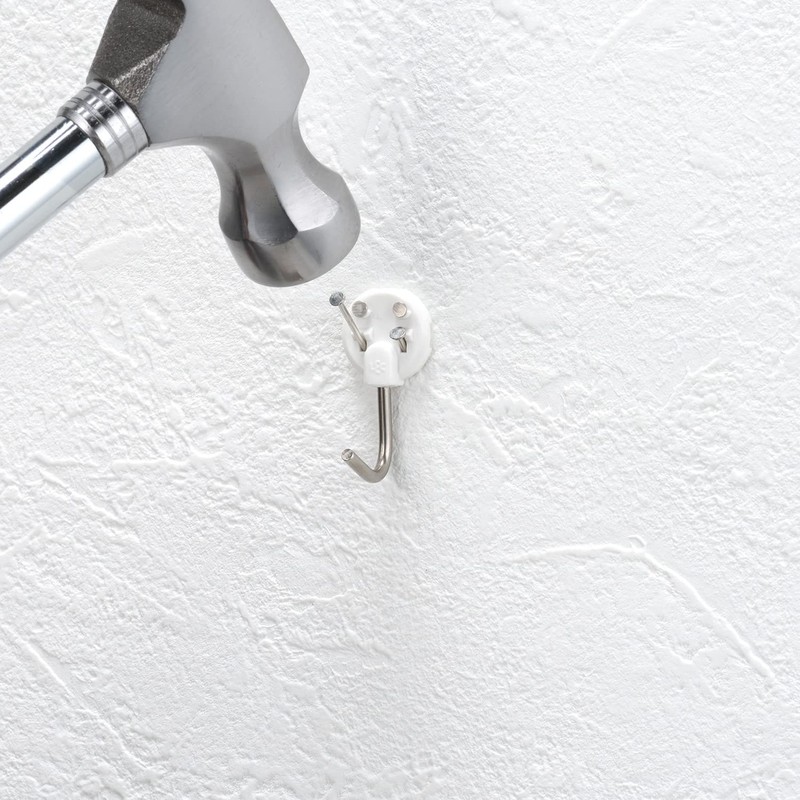 LEC H00408 Strong Pin Hooks, Pack of 4, Load Capacity: