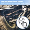 X AUTOHAUX 2pcs Front ABS Wheel Speed Sensor for Toyota
