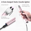Electric Candle Lighter - Rechargeable USB Arc Windproof Flameless Plasma