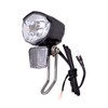 LED Headlight for Connection to Dynamos 70 LUX - Bicycle