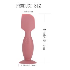 WADY Espátula para Crema de Pañales para bebé, Aplicador de Pasta para Glúteos, Cepillo para Crema de Pañales, Regalos para Baby Shower, Artículos Ese