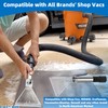Happy Tree Universal Fit All Brands' Shop Vacs with 2-1/2"&1-7/8"&1-1/4"