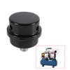 Air Compressor Filter, Air Compressor Silencer Thread Black Metal Intake