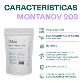 Montanov 202 Auto Emulsioante Natural Cremas Solidas 250g Momento De Aplicación Día/noche Tipo De Piel Todo Tipo De Piel