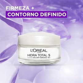 LOreal Paris, Crema De Día Anti Arrugas Hidra Total 5 Con Retinol, 50Ml                                                                               