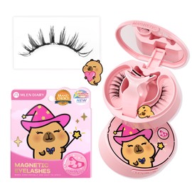 2026 New Arrival: Magnetic False Eyelashes, Integrated, No Glue, No Glue, Magnetic False Eyelashes, 1 Second, Strong Magnet, Waterproof, Sweatproof, Fluffy, Natural Bundle, Thin Makeup, Reusable
