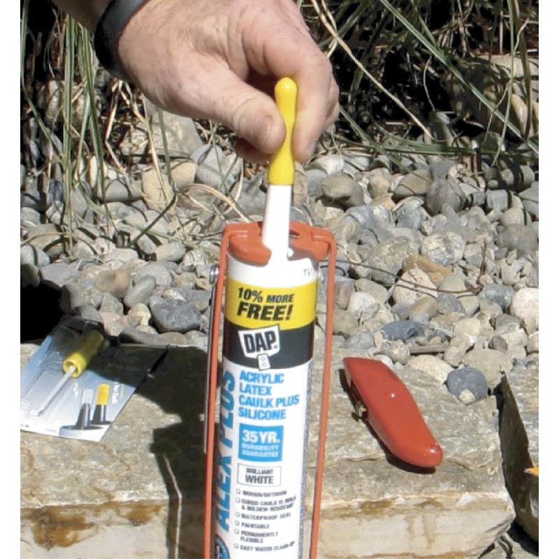 Caulk Cap CCY Caulk Saver Series, Reusable Caulk Tube Sealers