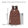 Hyuyikuwol Corduroy Backpack Mini Travel Rucksack Casual Daypack Capacity Book