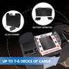 GSE Games & Sports Expert 6-Deck Automatic Card Shuffler, AC/DC-Power