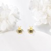 AOBOCO Bee Earrings for Women 925 Sterling Silver Cute Animal