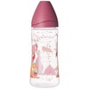BIBERON 360ML FLUJO DENSO "LE CIRQUE" ROSA SUAVINEX