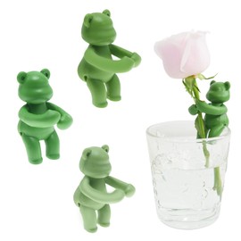 Plant Propagation Buddy, 3PCS Plant Support for Sprouts, Bear Plant Propagation Holder, Creative Pot Decoration Clip, Cute Plant Supporters for Plant Lover, Perfect for Indoor and Outdoor Garden