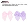 sourcing map 50Pcs Mini Ribbon Bow 1" Mini Fabric Satin