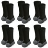 Silicherry 12 Pcs Amputee Socks Crew Soft Prosthetic Socks Breathable