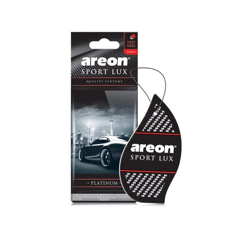 Areon Sport Lux Platinum Car Air Freshener Hanging Pack of