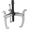 Groz 8-inch 3-Jaw Gear Puller | Forged CV Steel (36033)