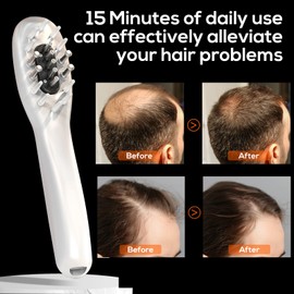 Laser Therapy Hair Growth Comb,Model: Lasercomb-001, Promote Hair Growth in Women and Men,Laser Comb is a Hand-Held Comb-Shaped Low Level Laser Therapy Device