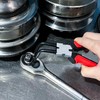 LEONTOOL Curved Long Snap Ring Pliers for Holes, C-Ring Pliers,