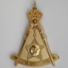 Equinox MR 14Th Degree Masonic Jewel Golden Finish