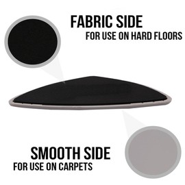 2 x Dual Sided Gliding Discs Core Sliders by: TreadLife Fitness