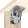 MDLUU Folding Brackets Heavy Duty, 90 Degree Self-Lock Hinges for
