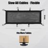 Cable Management Mesh Net Under Desk 26x10inch, Wire Mesh Cable