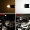 GLOFE White Interior Map Dome LED Bulbs Kit Package Replacement