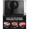 Pterying Meat Slicer Machine for Home - 200W Electric Food