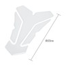 Grandios GD-TNKGDCR-B Transparent Tank Pad Motorcycle Tank Guard Universal Motorcycle