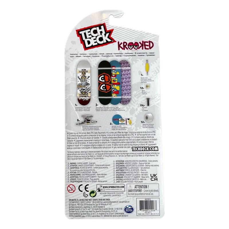 TECH DECK Deck Sk8shop Bonus Pack Mini Finger Skateboard Multi