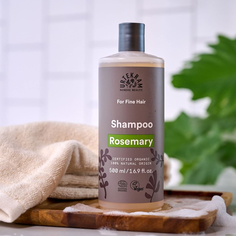 Urtekram Rosmarin Shampoo Bio, feines Haar, 500 ml