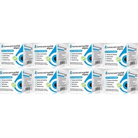 Lumecare Eye lid Wipes 8 Boxes of 20 sachets Each
