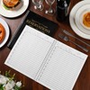 Marspark 2 Pack Reservation Book for Restaurant, 120 Day Table