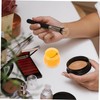 TOVINANNA 6g Refillable Lip Balm Jar with Spoon Lightweight Cosmetic