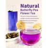 TeeLux Butterfly Pea Flower Tea, Non-GMO, Natural, Premium Dried Butterfly