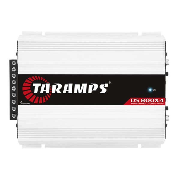 Taramps DS 800x4 4 Channels 800 Watts Rms Car Audio Amplifier 1 Ohm