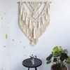 BMIDRUT Hanging Macrame Tapestry Woven Boho Wall Art Handmade Macrame