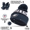 Ultra Game - Gorro de Invierno súper Suave con Guantes