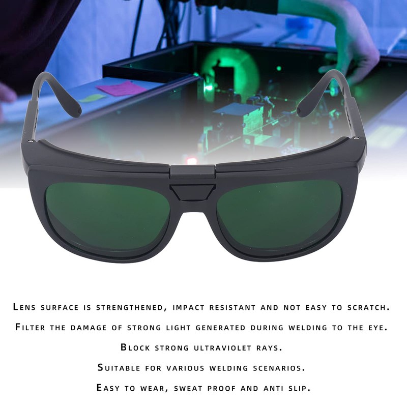Welder Goggles, Safe Flip Up Design Slip Proof Welding Glasses