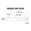 [NBBB Your Bicycle Bearing Warehouse] MH-P03K TH-873 MR122 MR054 1-1/8"